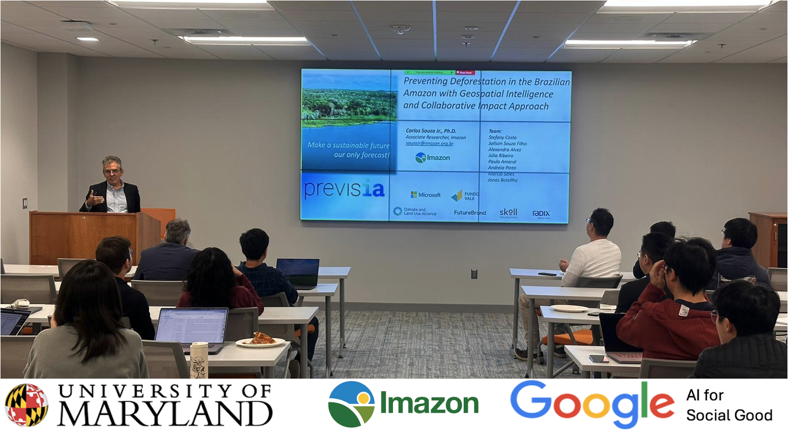 Imazon researchers shares his work